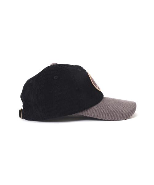 AVIREX（アヴィレックス）の「AUTHENTIC EAGLEMOTIF WAPPEN CORDUROYLAW CAP / オーセンティック イーグルモチーフ ワッペン コーデュロイ キャップ / AVIREX / アヴィレックス（キャップ・メンズ・ブラック/その他・F）」の12枚目の写真