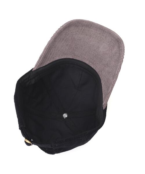 AVIREX（アヴィレックス）の「AUTHENTIC EAGLEMOTIF WAPPEN CORDUROYLAW CAP / オーセンティック イーグルモチーフ ワッペン コーデュロイ キャップ / AVIREX / アヴィレックス（キャップ・メンズ・ブラック/その他・F）」の16枚目の写真