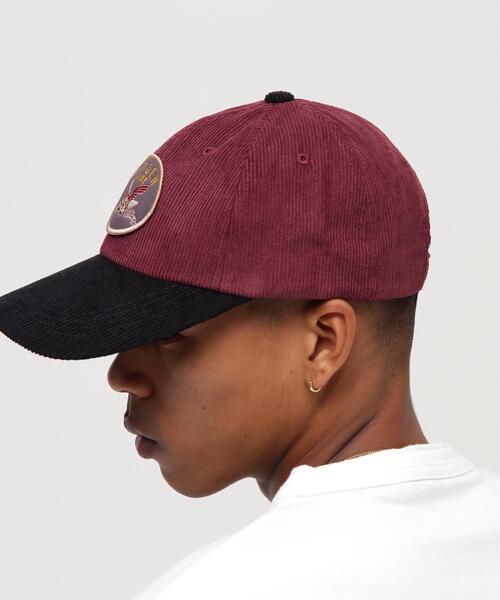 AVIREX（アヴィレックス）の「AUTHENTIC EAGLEMOTIF WAPPEN CORDUROYLAW CAP / オーセンティック イーグルモチーフ ワッペン コーデュロイ キャップ / AVIREX / アヴィレックス（キャップ・メンズ・ブラック/その他・F）」の17枚目の写真