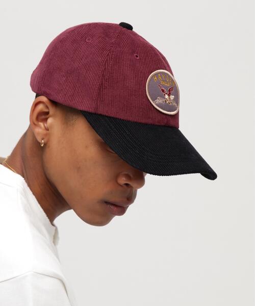 AVIREX（アヴィレックス）の「AUTHENTIC EAGLEMOTIF WAPPEN CORDUROYLAW CAP / オーセンティック イーグルモチーフ ワッペン コーデュロイ キャップ / AVIREX / アヴィレックス（キャップ・メンズ・ブラック/その他・F）」の18枚目の写真
