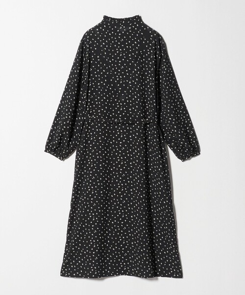 A DAY IN THE LIFE UNITED ARROWS(アデイインザライフユナイテッドアローズ)の「フリルネック シャツワンピース <A DAY IN THE LIFE>(ワンピース・レディース・ブラック/モカ/ネイビー・FREE)」の10枚目の写真