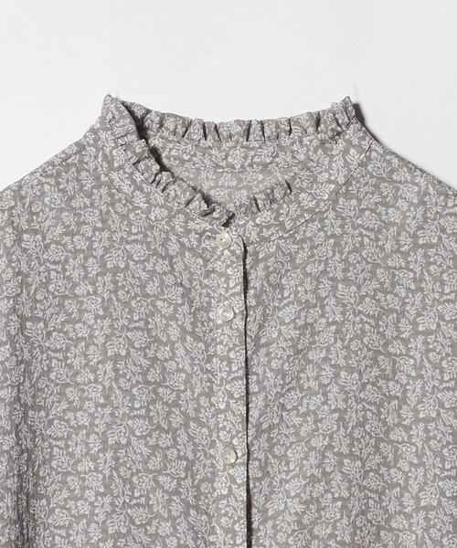 A DAY IN THE LIFE UNITED ARROWS(アデイインザライフユナイテッドアローズ)の「フリルネック シャツワンピース <A DAY IN THE LIFE>(ワンピース・レディース・ブラック/モカ/ネイビー・FREE)」の14枚目の写真