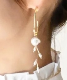 Neige（ネージュ）の「3wayパールピアス（ピアス（両耳用））」