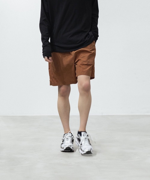 ATTACHMENT(アタッチメント)の「NYタフタ ショーツ / NY TAFFETA SHORTS(その他パンツ・メンズ・カーキ系/ブラウン/ブラック・4/1/2/3)」の20枚目の写真