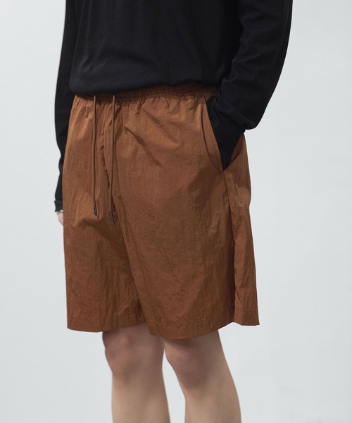 ATTACHMENT(アタッチメント)の「NYタフタ ショーツ / NY TAFFETA SHORTS(その他パンツ・メンズ・カーキ系/ブラウン/ブラック・4/1/2/3)」の22枚目の写真