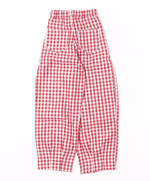 Uenui（ウニュイ）の「gingham check wide pants（その他パンツ・レディース・レッド・FREE）」の2枚目の写真