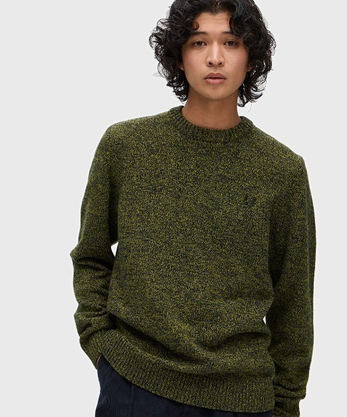FRED PERRY（フレッドペリー）の「Twisted Marl Jumper／メランジ