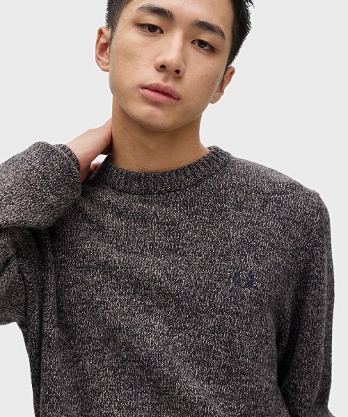 FRED PERRY」 長袖ニット SMALL グレー メンズ 楽天市場】フレッド 