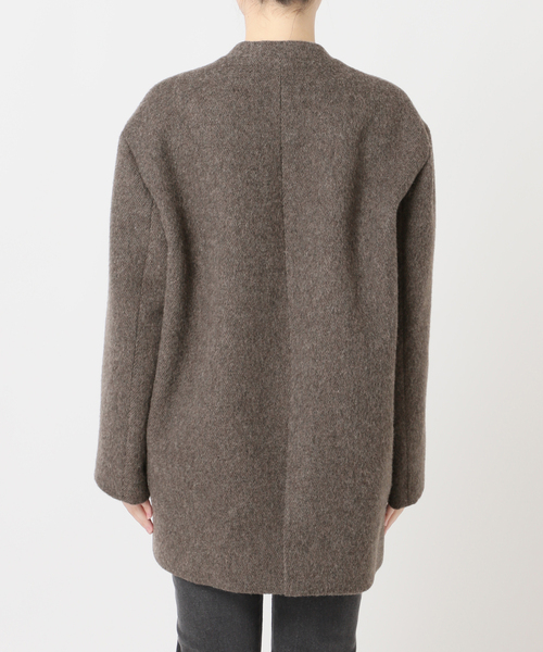 尾州ウールシャギージャケットコート（その他アウター）｜JOURNAL