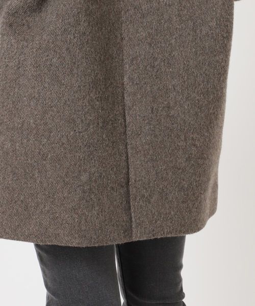 尾州ウールシャギージャケットコート（その他アウター）｜JOURNAL