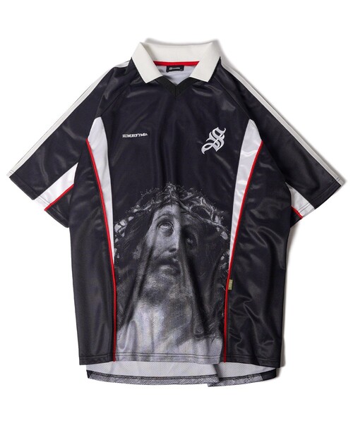 Subciety(サブサエティ)の「SAMURAI jersey top 00'(Tシャツ/カットソー・メンズ・ブラック/スカイブルー/イエロー・SMALL/MEDIUM/LARGE/X-LARGE)」の18枚目の写真