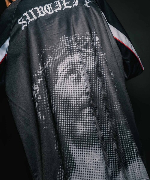 Subciety(サブサエティ)の「SAMURAI jersey top 00'(Tシャツ/カットソー・メンズ・ブラック/スカイブルー/イエロー・SMALL/MEDIUM/LARGE/X-LARGE)」の21枚目の写真
