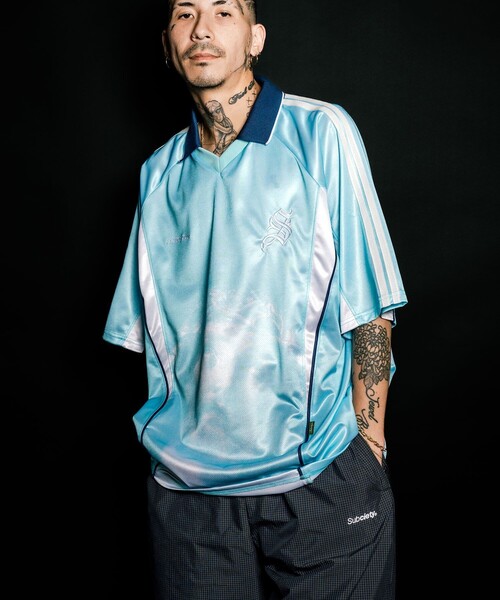 Subciety(サブサエティ)の「SAMURAI jersey top 00'(Tシャツ/カットソー・メンズ・ブラック/スカイブルー/イエロー・SMALL/MEDIUM/LARGE/X-LARGE)」の22枚目の写真