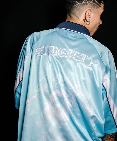 Subciety(サブサエティ)の「SAMURAI jersey top 00'(Tシャツ/カットソー・メンズ・ブラック/スカイブルー/イエロー・SMALL/MEDIUM/LARGE/X-LARGE)」の13枚目の写真