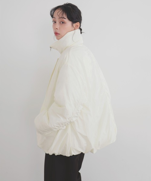 LIAN（リアン）の「バルーンダウンブルゾン（ダウンジャケット/コート・レディース・ブラウン/アイボリー/ブラック/チャコールグレー・FREE）」の19枚目の写真