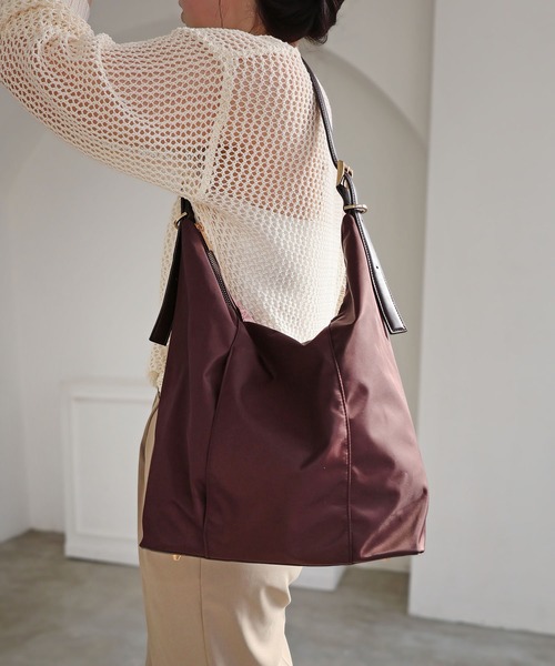 MIAN （ミアン）の「SPIREA / ワンショルダーバッグ【詳細動画あり】（ショルダーバッグ・レディース・ダークブラウン/ブラック/アイボリー・FREE）」の13枚目の写真