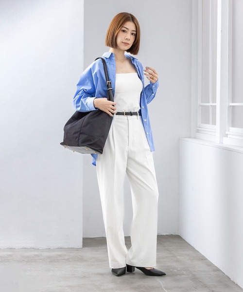 MIAN （ミアン）の「SPIREA / ワンショルダーバッグ【詳細動画あり】（ショルダーバッグ・レディース・ダークブラウン/ブラック/アイボリー・FREE）」の12枚目の写真