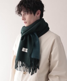 RAGEBLUE | 【WASHABLE】REVERSIBLE CASHMERE TOUCH MUFFLER / リバーシブル/カシミヤタッチマフラー(マフラー)
