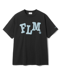 FILLUMINATE（フィルミネイト）の「FLM Wavy Logo T-Shirt - Black（Tシャツ/カットソー）」