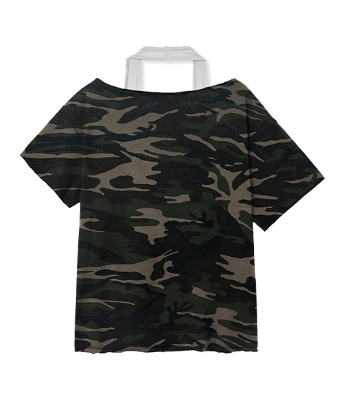 Midnight Move（ミッドナイトムーブ）の「set 89 t (camo)（Tシャツ/カットソー・レディース・その他・FREE）」の4枚目の写真