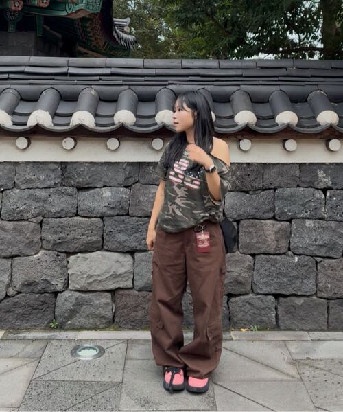 Midnight Move（ミッドナイトムーブ）の「set 89 t (camo)（Tシャツ/カットソー・レディース・その他・FREE）」の5枚目の写真