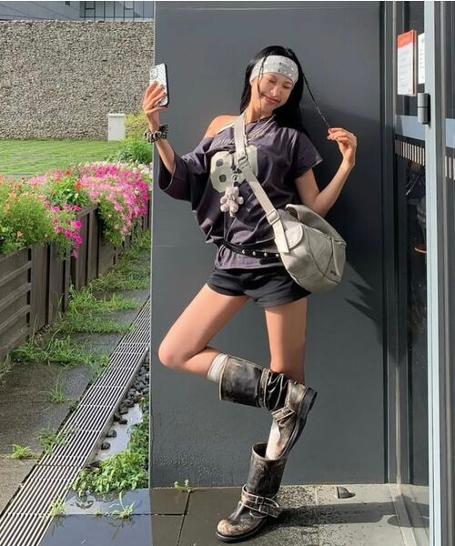 Midnight Move（ミッドナイトムーブ）の「set 89 t (camo)（Tシャツ/カットソー・レディース・その他・FREE）」の9枚目の写真