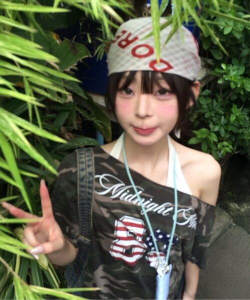 Midnight Move（ミッドナイトムーブ）の「set 89 t (camo)（Tシャツ/カットソー・レディース・その他・FREE）」の13枚目の写真