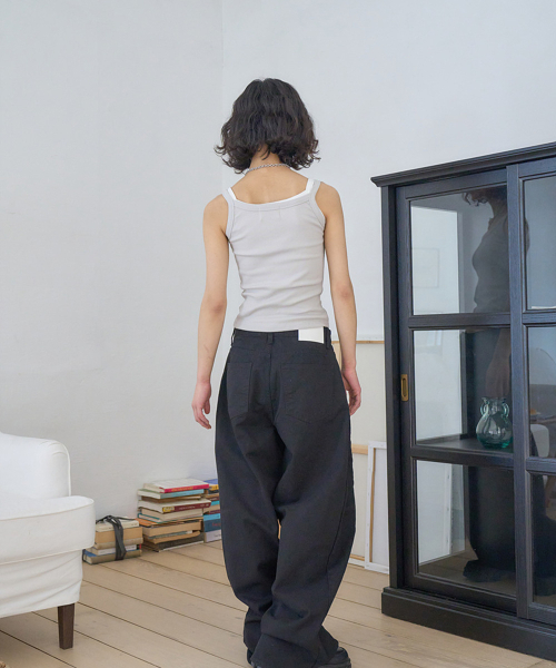 THE GREEN LAB（ザグリーンラボ）の「エッセンシャルリブスリーブレストップ [アイボリー]（Tシャツ/カットソー・レディース・その他・FREE）」の11枚目の写真