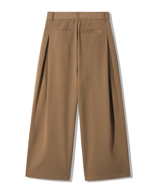 TRILLION(トリリオン)の「ダブルインバーテッドジョーワイドパンツ【ベージュ】(スラックス・レディース・その他・MEDIUM/LARGE/X-LARGE)」の6枚目の写真