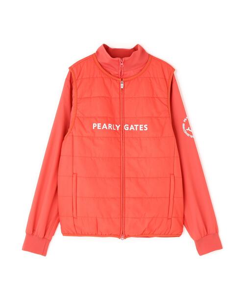 PEARLY GATES(パーリーゲイツ)の「【PEARLY GATES】PGisPG Nyリップストップ_タフレックス×サーモトロン(ブルゾン・レディース・ネイビー/ピンク/ホワイト/グレー・SMALL/MEDIUM/LARGE)」の8枚目の写真