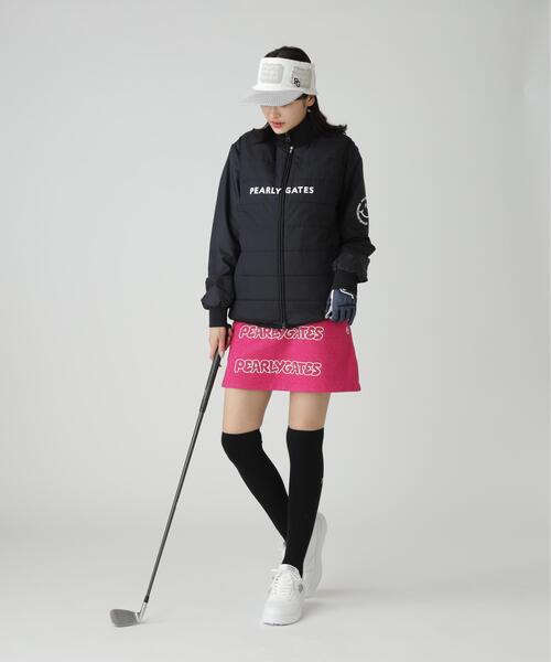 PEARLY GATES(パーリーゲイツ)の「【PEARLY GATES】PGisPG Nyリップストップ_タフレックス×サーモトロン(ブルゾン・レディース・ネイビー/ピンク/ホワイト/グレー・SMALL/MEDIUM/LARGE)」の11枚目の写真