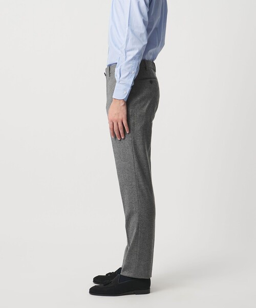UNITED ARROWS(ユナイテッドアローズ)の「ストレッチフランネル ノープリーツ スラックス COMFORT EASY-MODEL ヨコストレッチ(スラックス・メンズ・グレー系/ネイビー・52/46/48/44/50)」の8枚目の写真