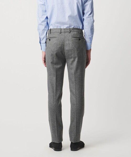 UNITED ARROWS(ユナイテッドアローズ)の「ストレッチフランネル ノープリーツ スラックス COMFORT EASY-MODEL ヨコストレッチ(スラックス・メンズ・グレー系/ネイビー・52/46/48/44/50)」の9枚目の写真