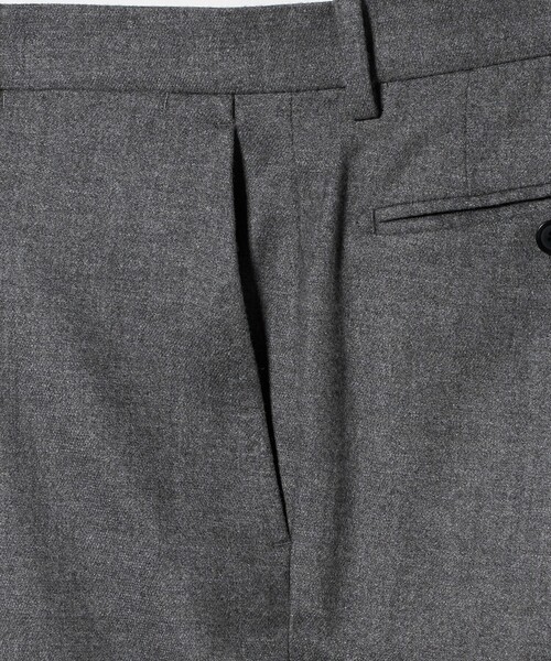 UNITED ARROWS(ユナイテッドアローズ)の「ストレッチフランネル ノープリーツ スラックス COMFORT EASY-MODEL ヨコストレッチ(スラックス・メンズ・グレー系/ネイビー・52/46/48/44/50)」の13枚目の写真