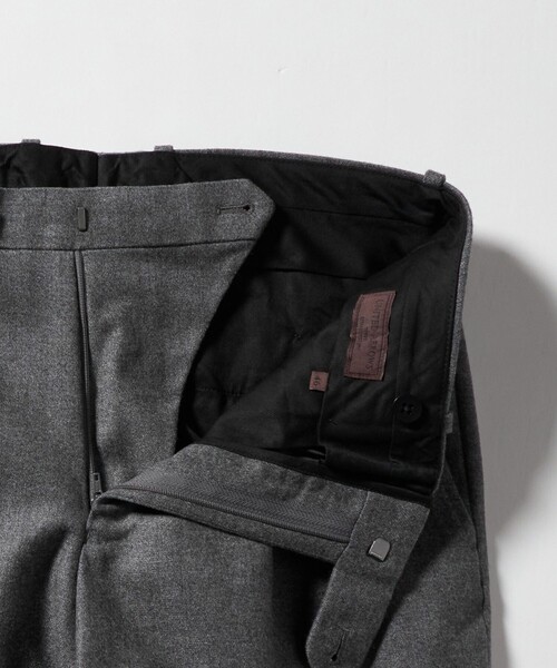 UNITED ARROWS(ユナイテッドアローズ)の「ストレッチフランネル ノープリーツ スラックス COMFORT EASY-MODEL ヨコストレッチ(スラックス・メンズ・グレー系/ネイビー・52/46/48/44/50)」の15枚目の写真