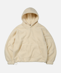 GRIZZLY FLEECE PULLOVER HOODY _ CREAM