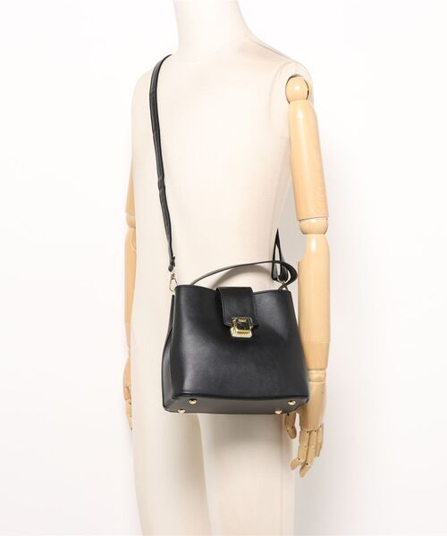 florist（フローリスト）の「【2WAY/3WAY・高見え♪】 レザーライクベルトデザインハンドバッグ/ショルダーバッグ/オフィスバッグ（ハンドバッグ・レディース・オフホワイト/セージグリーン/ピンク/ベージュ/ブラック・FREE）」の20枚目の写真