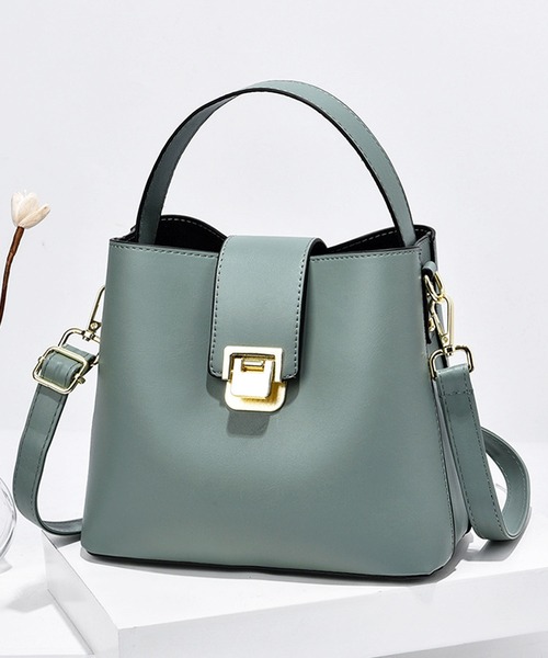 florist（フローリスト）の「【2WAY/3WAY・高見え♪】 レザーライクベルトデザインハンドバッグ/ショルダーバッグ/オフィスバッグ（ハンドバッグ・レディース・オフホワイト/セージグリーン/ピンク/ベージュ/ブラック・FREE）」の4枚目の写真