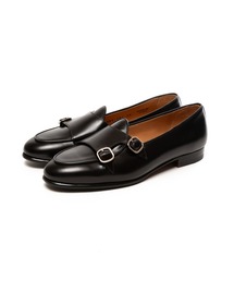 Berwick1707（バーウィック）の「Berwick バーウィック ダブルモンク 181 ゴム×レザーソール（ローファー）」