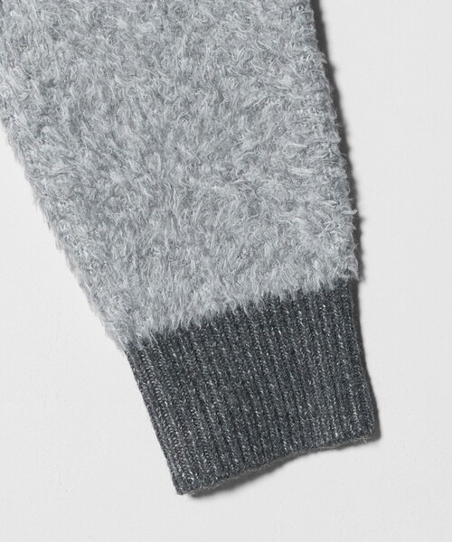 A DAY IN THE LIFE UNITED ARROWS(アデイインザライフユナイテッドアローズ)の「メランジ フェザー ボートネックニット ‐ウォッシャブル‐<A DAY IN THE LIFE>(ニット/セーター・レディース・ライトピンク/ライトグレー/ベージュ・FREE)」の16枚目の写真