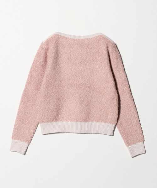 A DAY IN THE LIFE UNITED ARROWS(アデイインザライフユナイテッドアローズ)の「メランジ フェザー ボートネックニット ‐ウォッシャブル‐<A DAY IN THE LIFE>(ニット/セーター・レディース・ライトピンク/ライトグレー/ベージュ・FREE)」の18枚目の写真