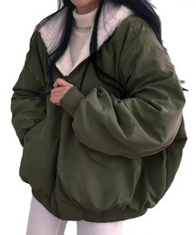 おしゃれスタ（オシャレスタ）の「2wayボアブルゾン（ブルゾン）」