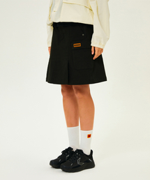 KODAK（コダック）の「コットンプリーツミドルスカートBLACK（スカート）」