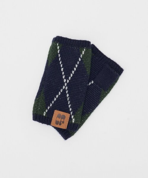 CIAOPANIC（チャオパニック）の「アソート柄デミグラブ（手袋・レディース・グレー/ネイビー/ブラウン/グリーン・FREE）」の10枚目の写真