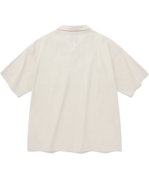 COVERNAT(カバーナット)の「リネンプルオーバーハーフシャツアイボリー(シャツ/ブラウス・レディース・その他・SMALL/X-LARGE/X-SMALL/LARGE)」の2枚目の写真