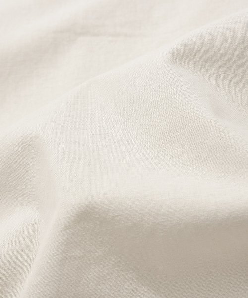 COVERNAT(カバーナット)の「リネンプルオーバーハーフシャツアイボリー(シャツ/ブラウス・レディース・その他・SMALL/X-LARGE/X-SMALL/LARGE)」の7枚目の写真