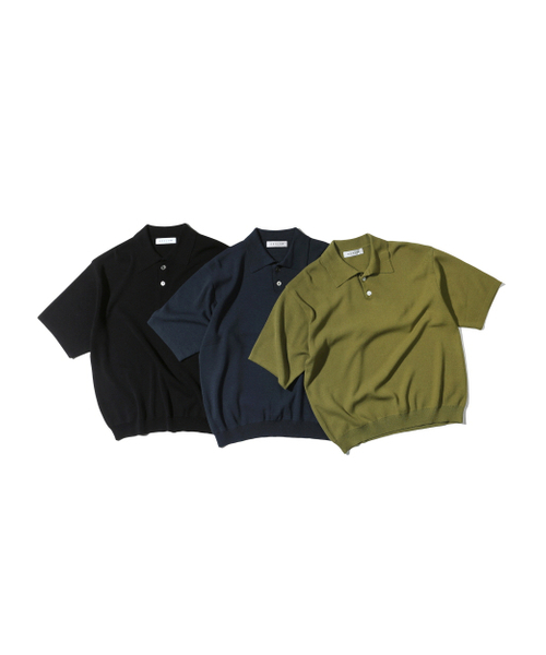 BESLOW(ビースロー)の「ファインニットポロシャツ イエローグリーン(ニット/セーター・メンズ・その他・MEDIUM/LARGE/X-LARGE/SMALL)」の7枚目の写真