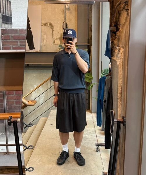 BESLOW(ビースロー)の「ファインニットポロシャツ イエローグリーン(ニット/セーター・メンズ・その他・MEDIUM/LARGE/X-LARGE/SMALL)」の9枚目の写真