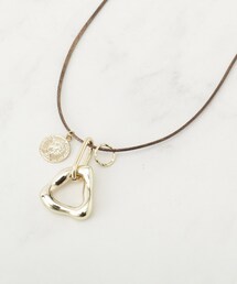 SHOO・LA・RUE | ハートコインひもネックレス(ネックレス)