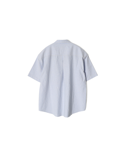 HORLISUN（ホーリーサン）の「プールオックスフォードストライプシャツブルー（シャツ/ブラウス・レディース・その他・SMALL/MEDIUM/LARGE）」の2枚目の写真